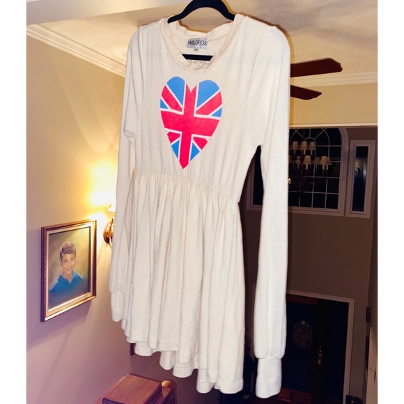 Wildfox Couture London Baby Doll Dress M $159 - Picture 3 of 9